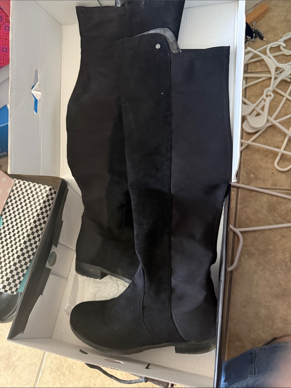 Guess over the knee boots